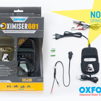   OXFORD ŁADOWARKA DO AKUMULATORÓW MOTOCYKLOWYCH 12V OXIMISER 601