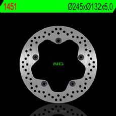 NG 1451 TARCZA HAMULCOWA TYŁ YAMAHA MT09 '13-'15 (245X132X5) (5X10,5MM)