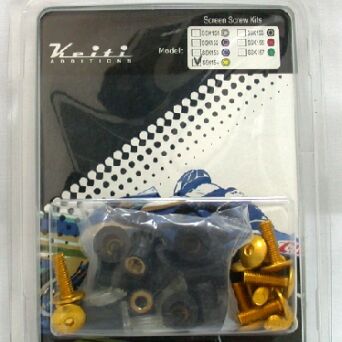 ŚRUBY DO SZYBY  ZŁOTE KEITI 