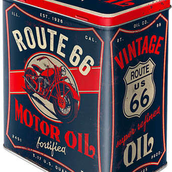 METALOWA  PUSZKA  PUDEŁKO  ROUTE 66