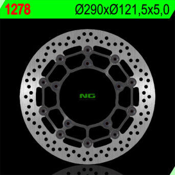 NG 1278 TARCZA HAMULCOWA PRZÓD 