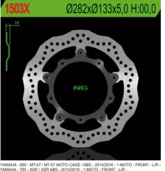  NG TARCZA HAMULCOWA PRZÓD YAMAHA MT-07 '14-'17, XSR 700 '15-'17 WAVE